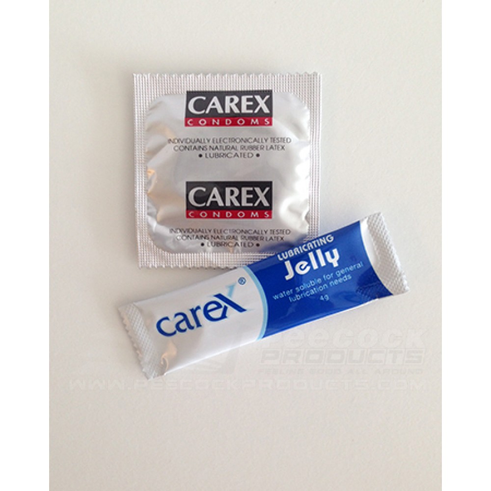 Carex Condom & Lube Pack
