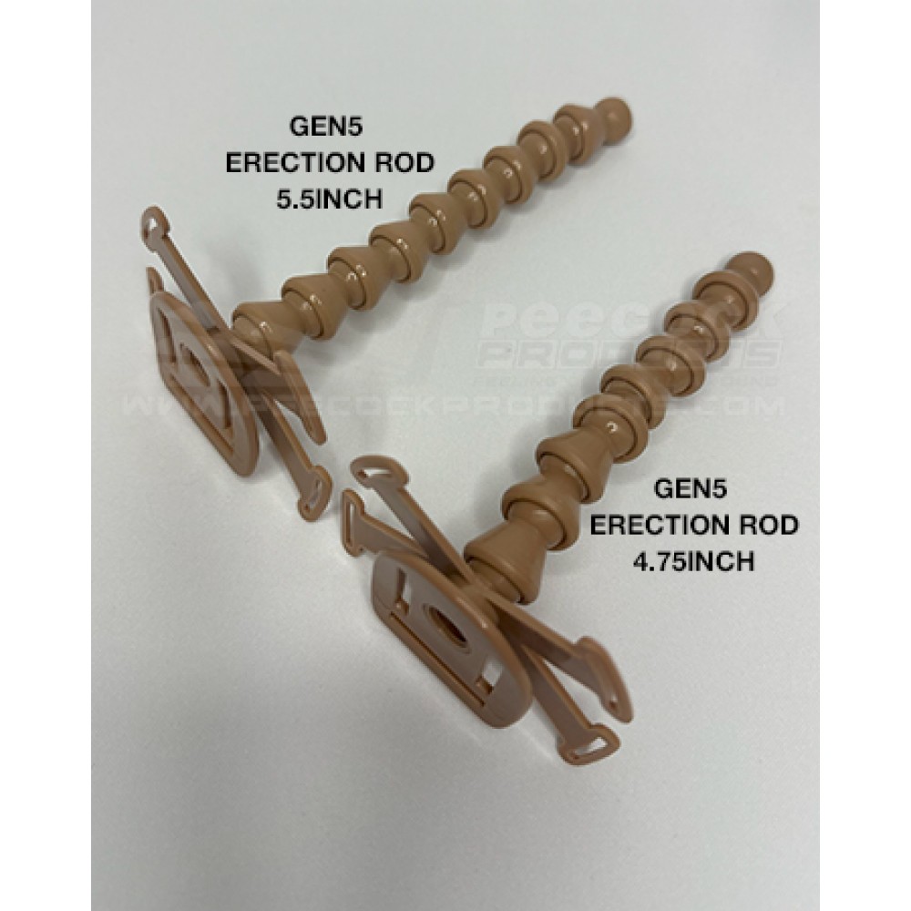 PeeCock Gen5 Erection Rod System